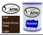 Preview: Audi, Saddle Brown Pearl, LQ84: 500ml Lackdose, von ATW Autoteile West.